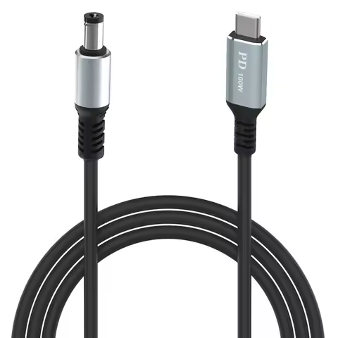 USB C to DC 5.5 x 2.1mm Power Charging Cord for Laptop (5521), 20V USB Type C Male Input to DC 5.5 x