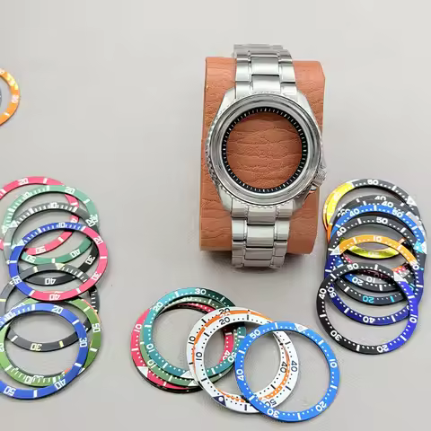 SKX007 42mm Dive Watch Case Sapphire Crystal For NH35 NH36 4R35 7S26 Movement 28.5mm Dial Install 38