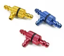 Big 3 Way / Three-Way T Type Fuel Jointer with Fuel Filter D4xL29 for RC Gas Airplane