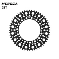 MEROCA | CNC Hollowed Positive and Negative Teeth Bicycle Chainring 52/56/58T