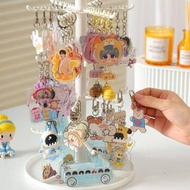 4-Tier Necklace Stand Display Holder Earrings Necklace Stand Stand Watch Key Rack Keychain Badge Ita