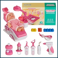 Dentist Toy Fun Realistic Pretend Development Toys Girl Doctor Play Set for Classroom Kindergarten S