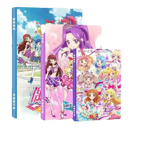 3Size Aikatsu Photobook Art Photo Album Book Picturebook Fans Collection Birthday Gift
