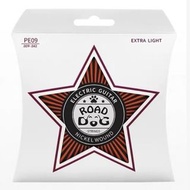 Road Dog PE09 電結他弦 Extra Light！Fender electric guitar strings, Lugo electric guitar strings, ion-nic