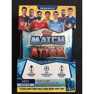 (Ready Stock) Box Of 70 Match Attax Cards 2021-2022 (Mega tin)