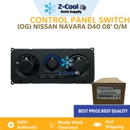 Original New - Nissan Navara D40 2007 - 2014 Car Aircond Control Panel Switch