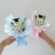FGF01 Baby Breath Graduation Bouquet