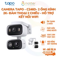 Tapo C246D Wi-Fi Camera 2 Waterproof Lenses,