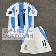 2425 copa America Argentina Jersey số 10 Messi Số 11 di Maria số 21 dybala Quần áo bóng đá Bộ