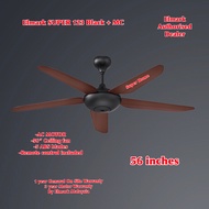 Elmark Ceiling Fan SUPER 123 Remote Control 56 inches 5 Blade Ceiling Fan