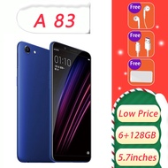 A83 mobile phone network 6+128G qualified smartphone facial recognition three-card independent dual 