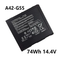 A42-G55 14.4V 74Wh 5200mAh Laptop Battery For ASUS G55 G55V G55VM G55VW Series