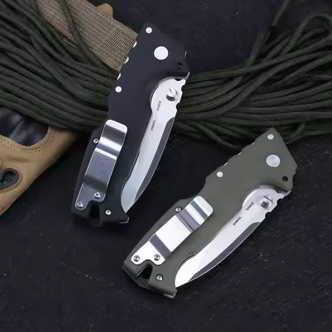 Cold AD10 Knife Folding Pocket Knife Multifunctional Survival Camping Hunting Knife Military Tactica