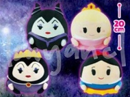 【景品】日本 Disney 睡美人 睡公主 Villains 迪士尼 黑魔后 Maleficent 反派角色 マレフィセント2ヴィランズ＆プリンセスニろふわ 壞人 圓波波 公仔 約20cm