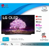 LG OLED C1 Series 48”/65"/77" Alexa Built-in 4k Smart TV , 120Hz Refresh Rate, AI-Powered 4K, Dolby 