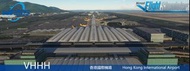 微軟模擬飛行Microsoft Flight Simulator MSFS2020 WF Scenery VHHH Hong Kong International Airport