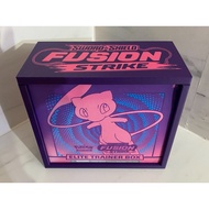 Pokemon Elite Trainer Box ETB Display Frame for Acrylic Case – Fusion Strike Design | Display Frame 