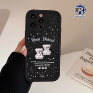 SS975 Silicone Case 3D Silver Bear Friend Softcase Casing hp for Oppo A6S A6X AA5X A5i PRO A5 5G A5 