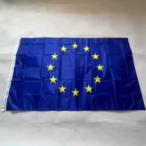 EU flag 90x150cm European Union Flag 90*150cm Euro Flag of Europe hanging polyester Council of Euro 