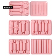 6 Pcs Crayon Molds Safe Crayon Silicone Mold 3D Cavity Crayon Melting Molds Assorted Reusable Crayon