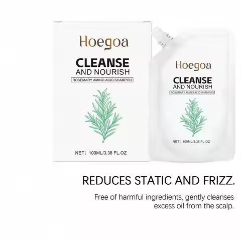Rosemary Amino Acid Shampoo With Organic Rosemary Extract, Enriched With Amino Acids, Controls Oil &