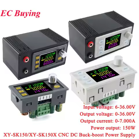 SK150 SK150X CNC Buck Boost DC Adjustable Voltage Regulator Power Supply Constant Voltage Current So