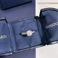 Harry Winston海瑞溫斯頓 Brilliant Love款1克拉鑽戒49號，主鑽1.31ct，F色，vs1，2019年購入