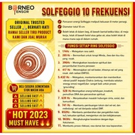 Anti Radiasi/Original Tensor Ring/Cure Anxiety Tembaga PURE Copper SOLFEGGIO 2 Wire 10 FREQUENCIES E
