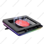 GT600 High Pressure Laptop Cooling Pad 14CM Large Fan Air Cooling Base Stand for up to 18 Inch Dust 