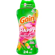 Gain In-Wash Laundry Scent Booster Beads, Happy Scent, 24 oz, Laundry Beads Scent Booster