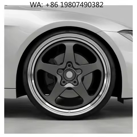 20 Inch 2-Piece Forged Aluminum Wheels, 5X120/112/130 PCD T6061 Alloy Material High Performance Car