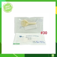 ((ยกกล่อง))ถุงยาง ผู้ป่วย External Cather Condom ใช้ต่อกับ ถุงปัสสาวะ เบอร์ 30 ยี่ห้อ Dura