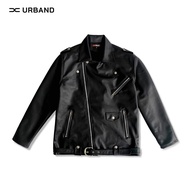 Dhozen Store Jaket Kulit Ramones - Jaket Kulit Double Kerah Jaket Rok N Rol A480