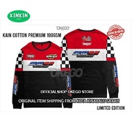XINXIN ORIGINAL OKEGO APPAREL BAJU SMD8.0 SUPPORTER-SABAH MOTODAY - SMD 8.0 LONG SLEEVE KAIN COTTON 