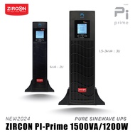 NEW2024! PI-Prime 1500VA/1200W ZIRCON PURE SINEWAVE UPS / RT: RACK&TOWER/2 YEARS WARRANTY/ONSITE SER