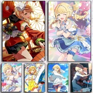 Anime G-Gakuen Idol Master Sea Newspaper Stickers Cafe Bar Dormitory Room Wall Decoration