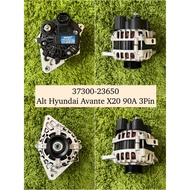 HYUNDAI AVANTE X20 90A 3PIN NEW ALTERNATOR (37300-23650)
