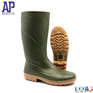 [PREMIUM ORIGINAL] AP 2017 GREEN 37-43 - RUBBER SAFETY BOOTS - AP BOOTS