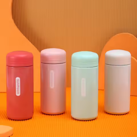 150ml Mini Stainless Steel Convenient Thermos Cup Ultra-compact Portable Leak-proof Fashion Water Cu