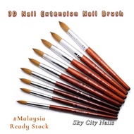 3D Nail Art BrushGood – For Arca & Crystal Nail Extension 3D Brush Acrylic Brush Extension Brush 美机用