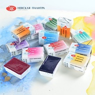 Russia white nights white nights Monochrome Solid Watercolor Paint Single Block Artist Grade Solid 5