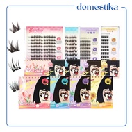 MATA -Domestika- DOROLAB Flower Series - Glueless False Eyelashes, Instantly Stick-On Eyelash Extens