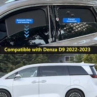 Car Window Sunshade Compatible with Denza D9 2022‑2025 Anti-Mosquito Car SunShade UV Protection