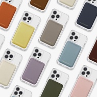 iPhone 16 客製化禮物MagSafe皮革卡套 高清透明手機殼 銀包