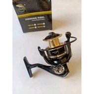 ORCA JAGUAR POWER HANDLE SPINNING REEL SIZE 1000 BLACK GOLD COLOR