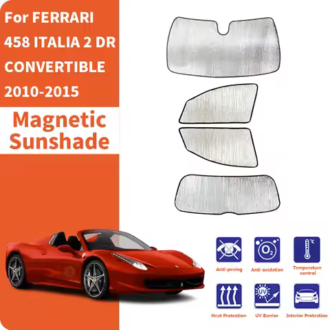 Car Window Sunshade Anti-UV Car Sun Window Visors Sunshade Covers Accessories For FERRARI 458 ITALIA