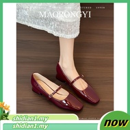 【NEW】Lyden Mary Jane Pointed Heels Series 6cm pump heels - Classic Black//Maroon//Apricot