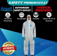 Ansell AlphaTec 1500 Plus Model 111 Disposable Coverall PPE