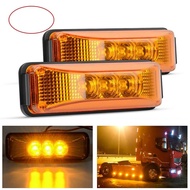 Side Marker 3 Led Reflector Light Lorry Lori Truck Replacement Trailer Universal 12V-24V Type