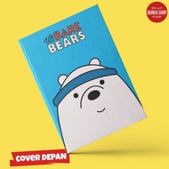 Pocket Note We Bare Bears Blue Cover F Hardcover A6 Notebook Notes Agenda planner journal
